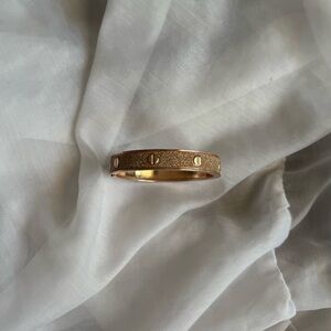 Elegant Gold Sparkle Cuff Bracelet